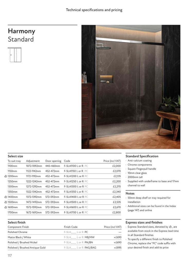 Harmony The Majestic Shower Company