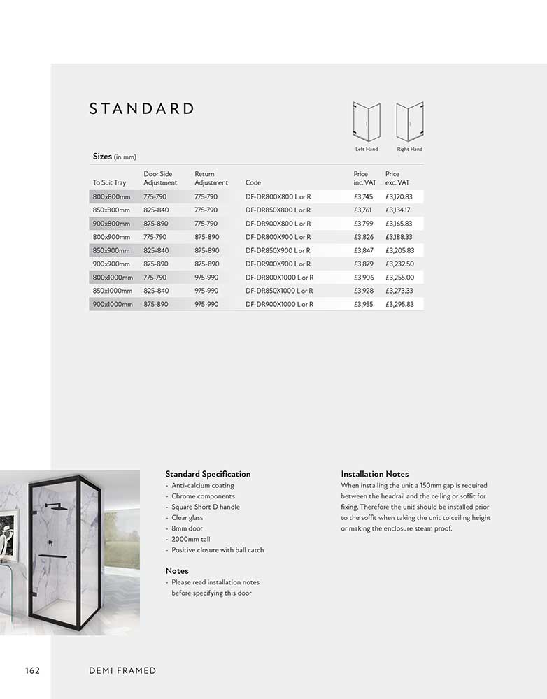 Constance Standard specification