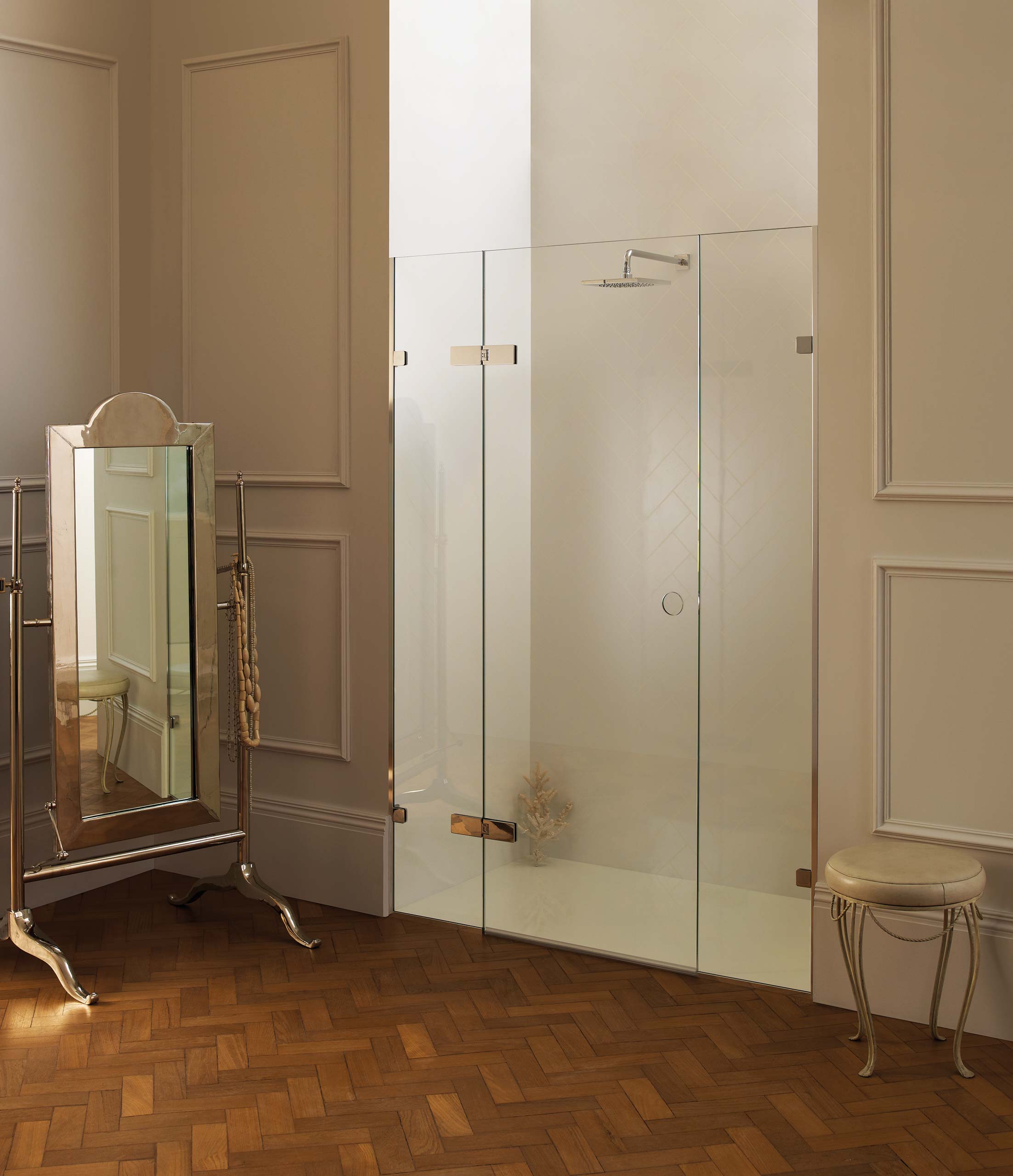 Napoli alcove shower enclosure