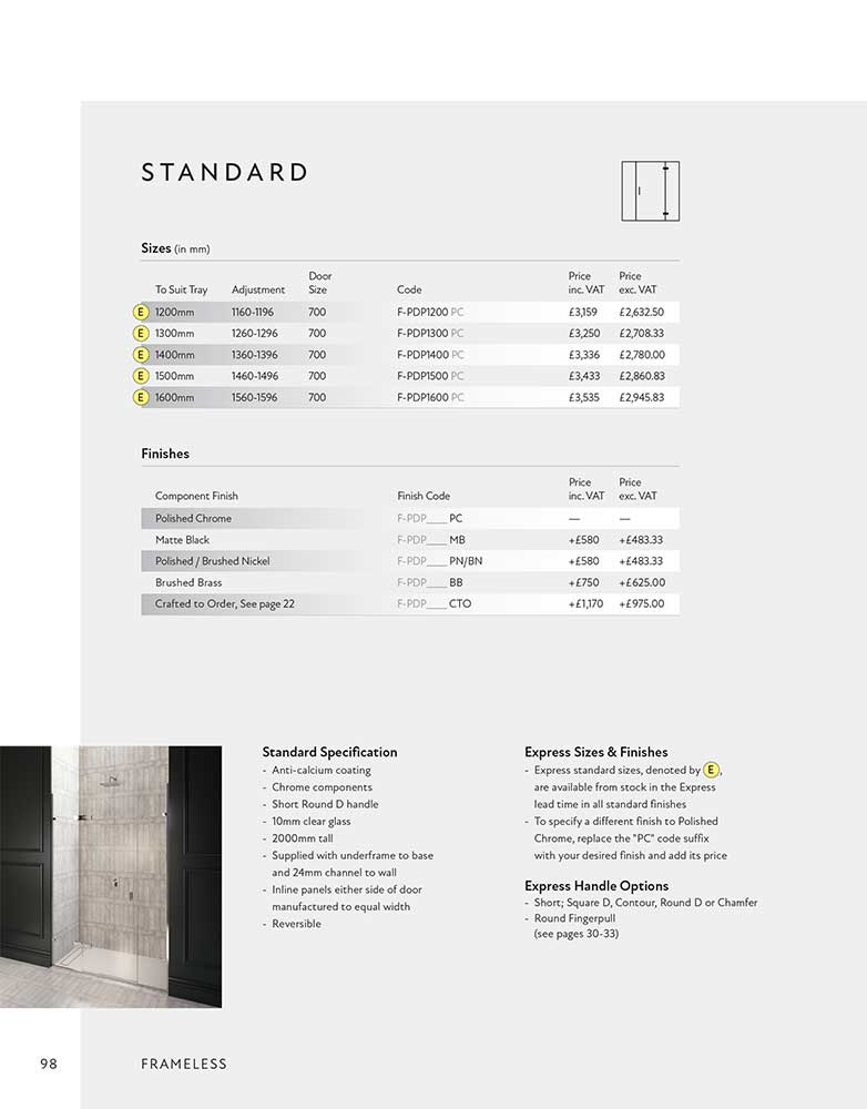 Napoli Standard specification