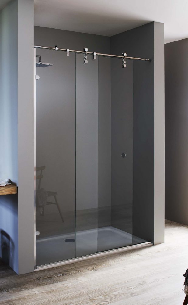 Vigo sliding door alcove shower enclosure