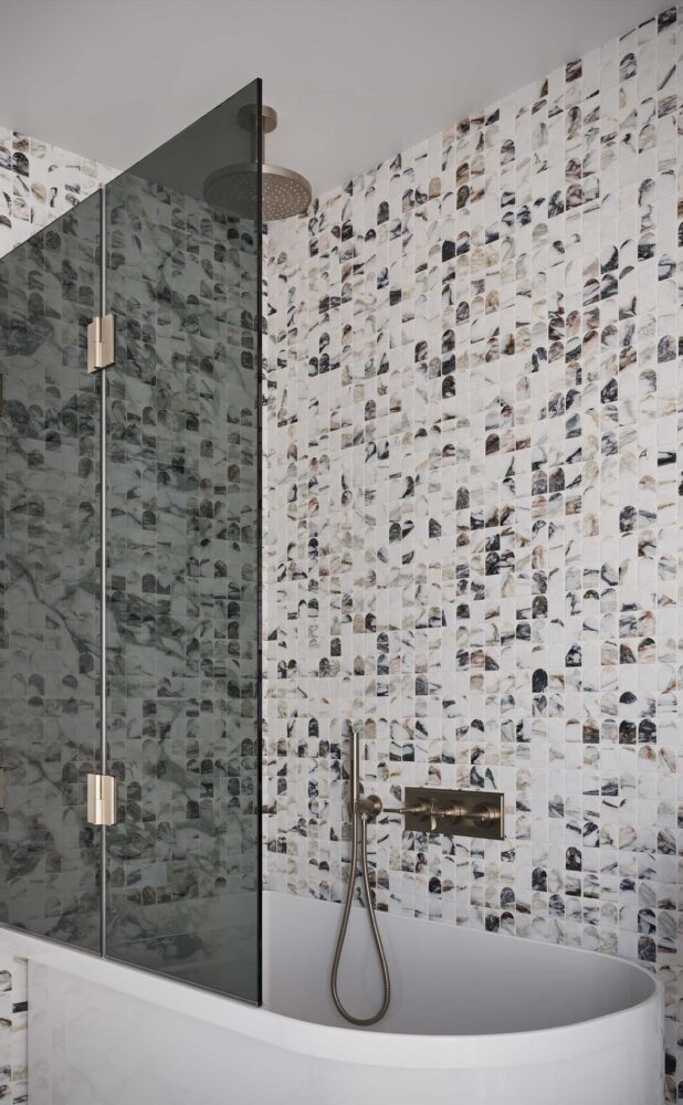 Diptych Bespoke with Grey Glass