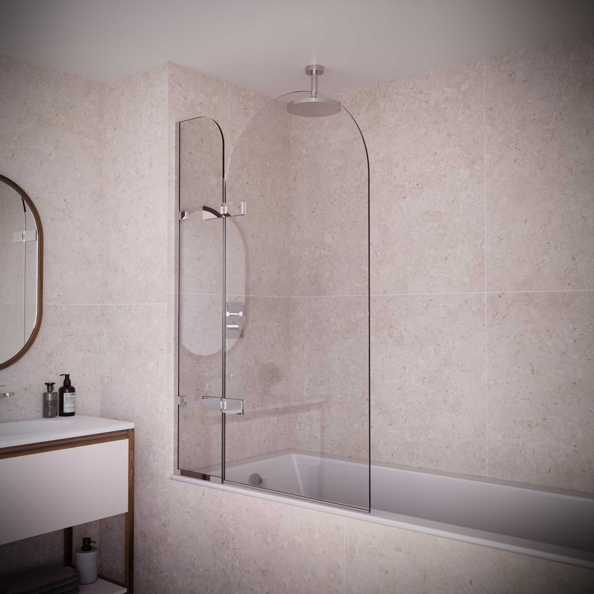 Valletta Bespoke with curved glass